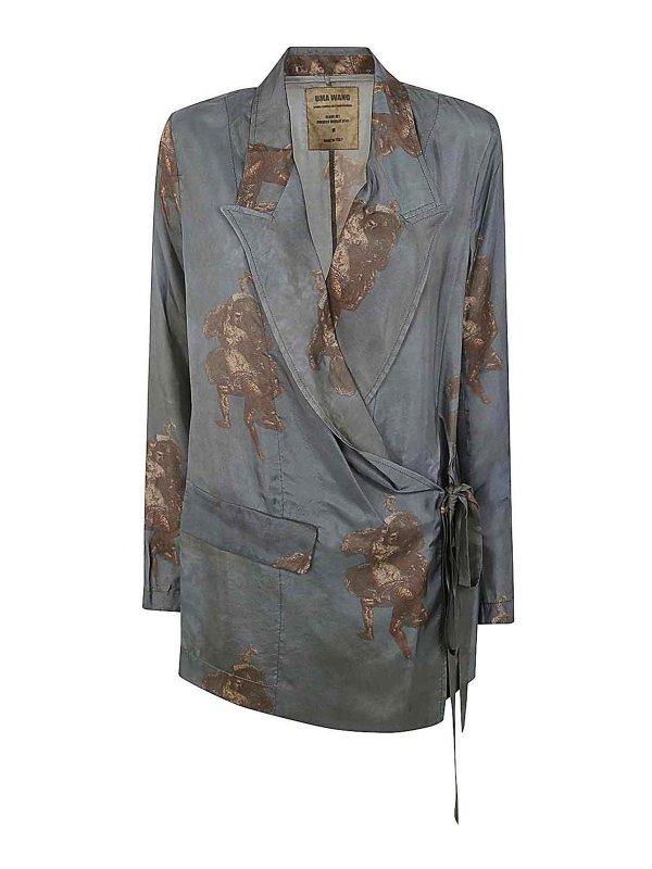 UMA WANG: Vestes casuals - Veste Casual - Bleu