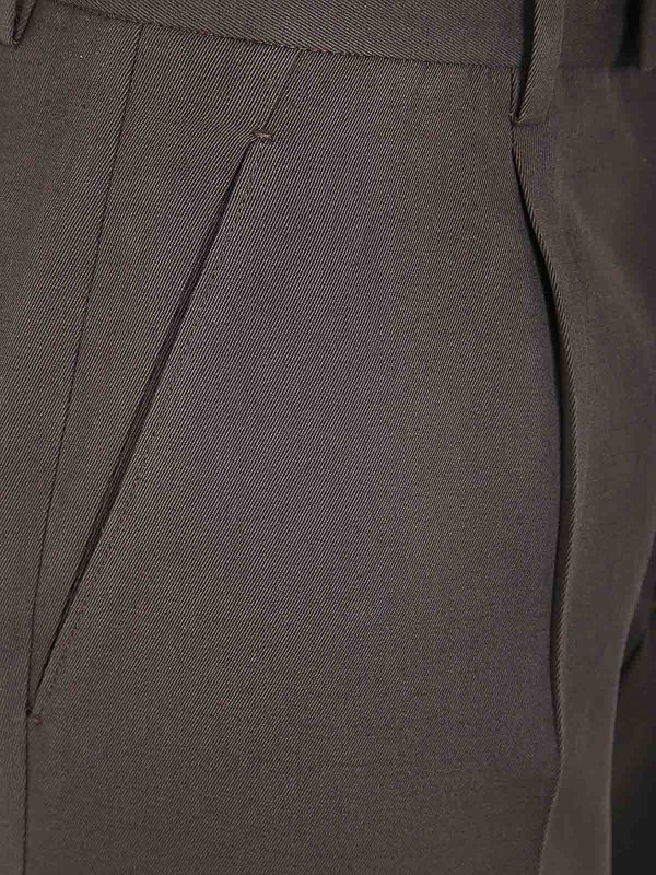 The Best Shops ZEGNA: カジュアルトラウザー - カジュアルパンツ - ブラウン