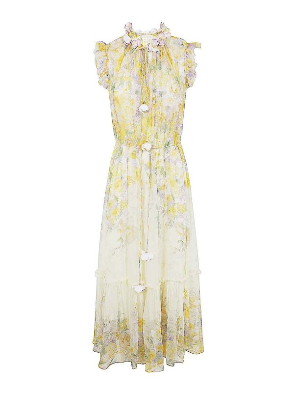 ZIMMERMANN: knee length dresses - Harmony Flutter Dress