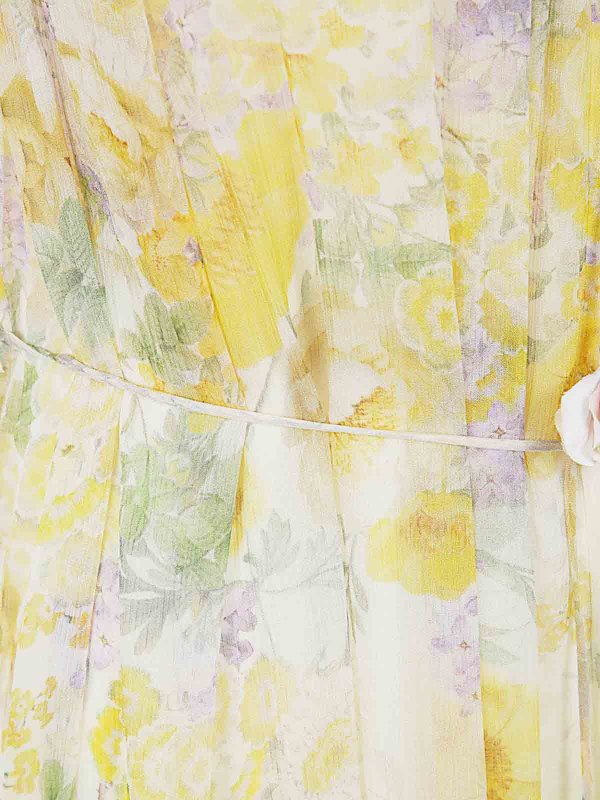 The Best Shops ZIMMERMANN: knee length dresses - Harmony Flutter Dress