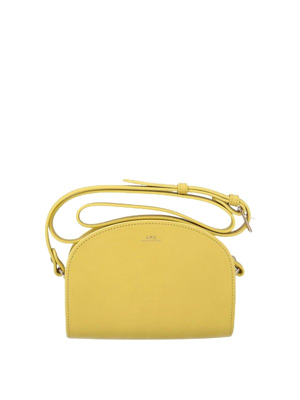 【A.P.C. 】新品未使用品　Demi Lune ショルダーバッグ イエロー A.P.C. ショルダーバッグ - イエロー|PXAWVF61392DAI