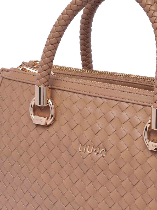 Knielanges Kleid - Beige shop online: GANNI