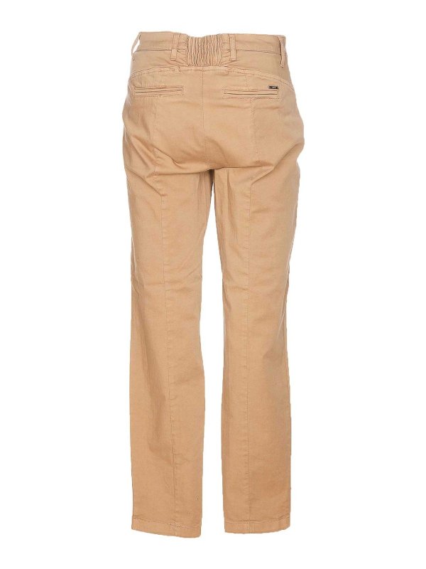 HOSIO: Strickpullover mit Rundhalsausschnitt online - Rundhalspullover - Grün