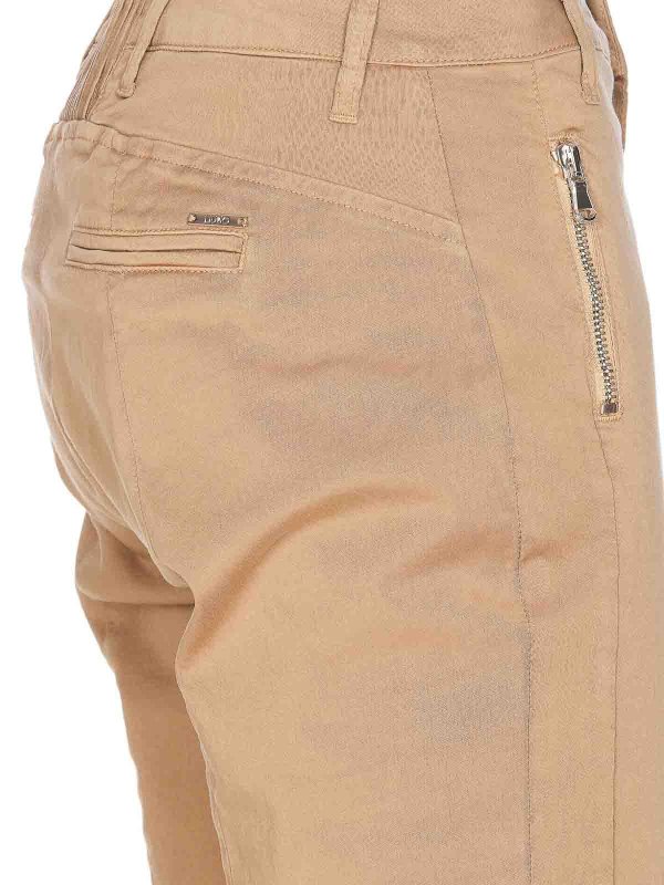 The Best Shops HOSIO: Strickpullover mit Rundhalsausschnitt - Rundhalspullover - Grün