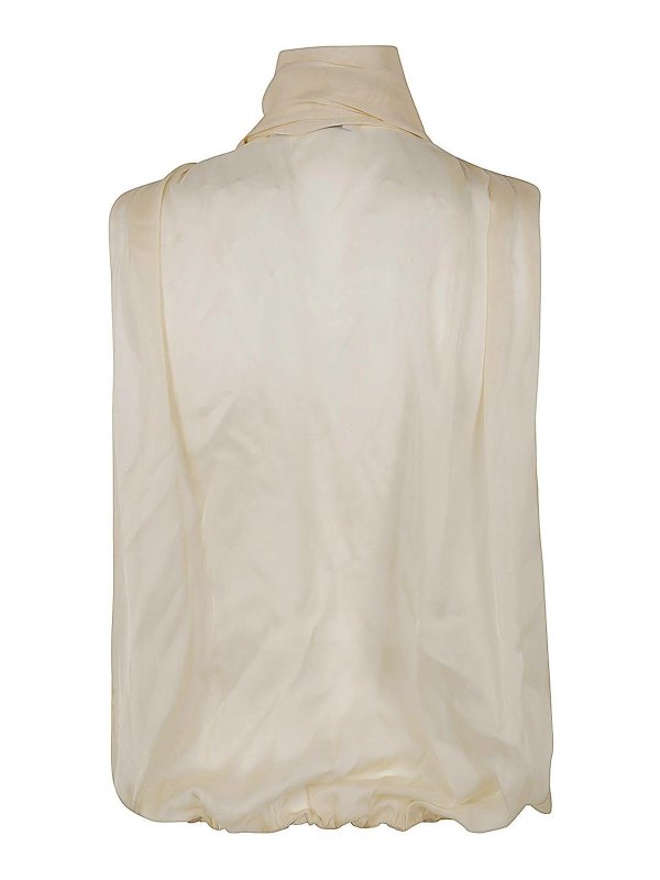 BLUMARINE: bluse online - Camicetta Con Fiocco