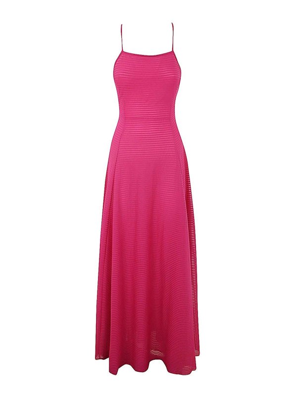 EMPORIO ARMANI: Maxikleider - Maxikleid - Rosa