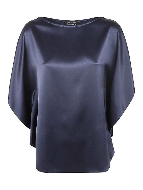 Gianluca Capannolo: Tops & Tank tops - Iris Sleeve Top