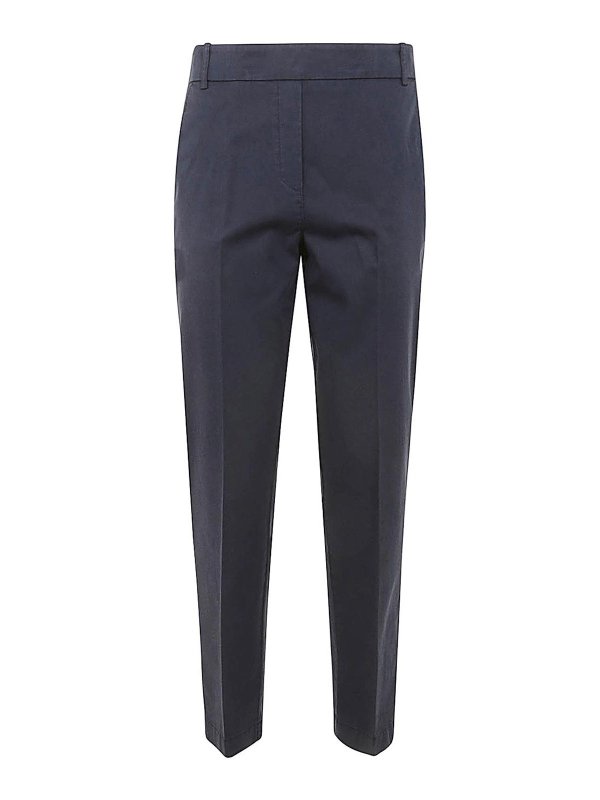 KILTIE: casual trousers - Hugo Straight Leg Pants With Lapel