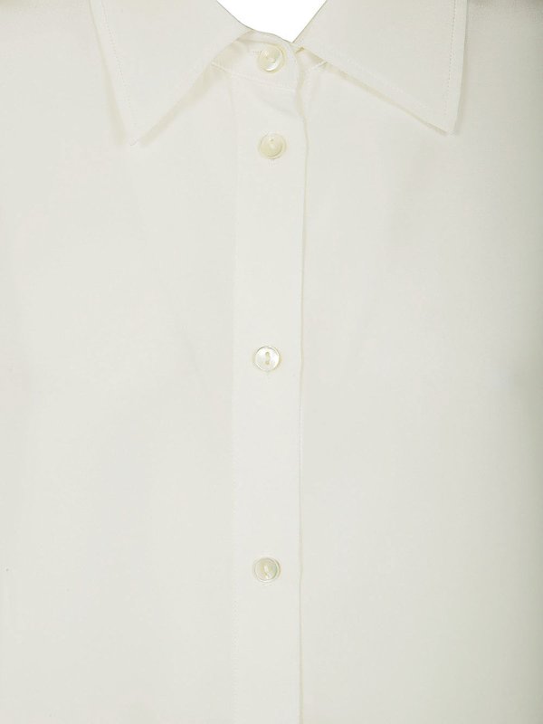 The Best Shops P.A.R.O.S.H.: ニーレングスドレス - 膝丈ドレス - 白