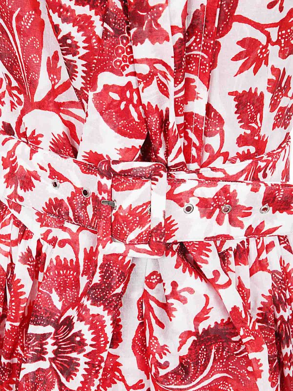 The Best Shops SAMANTHA SUNG: knee length dresses - Melanie Short Sleeves Boat Neck Midi