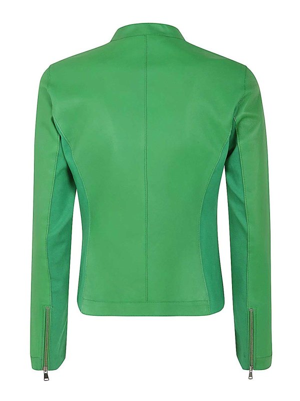 THE JACK AND JACKIE LEATHERS: leather jacket online - Tarifa Leather Jacket