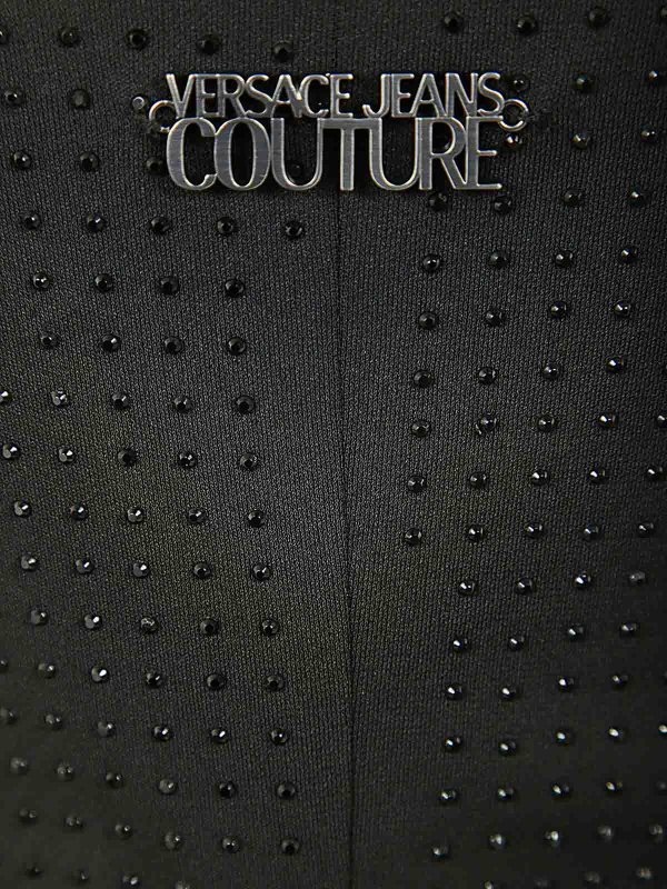 The Best Shops Versace Jeans Couture: abiti corti - Miniabito senza maniche