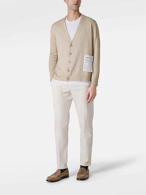 AMARANTO: カーディガン online - カーディガン - ベージュ