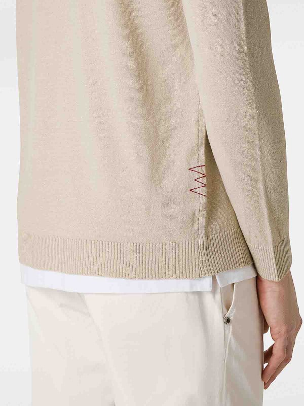 カーディガン - ベージュ shop online: AMARANTO