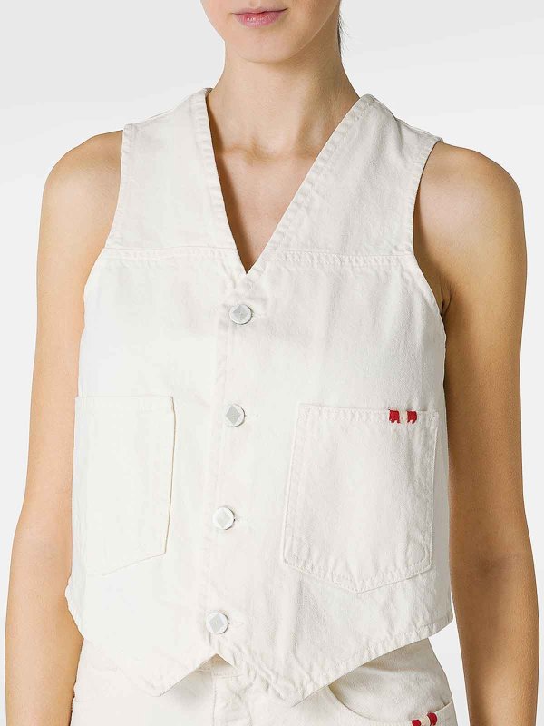 Weste - Weiß shop online: AMISH
