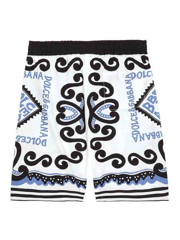 DOLCE & GABBANA: Shorts online - Short - Bleu Clair