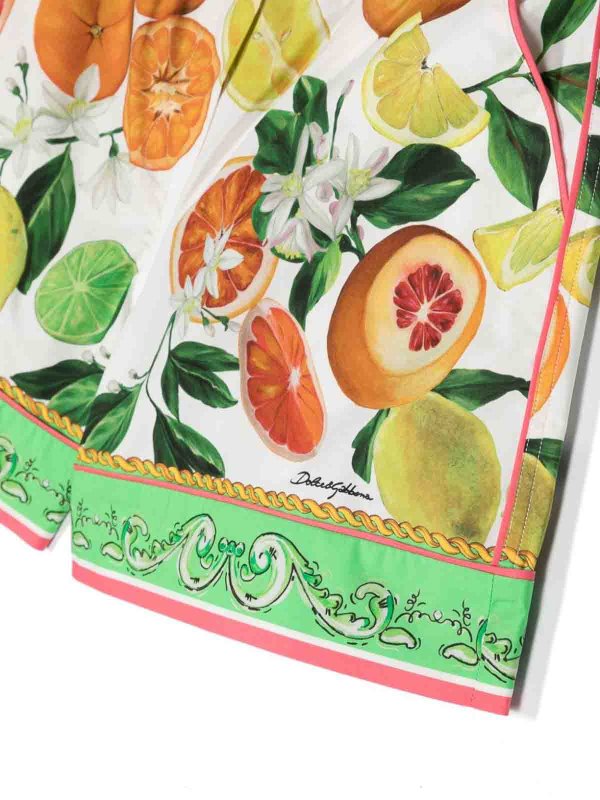 DOLCE & GABBANA: トラウザーショーツ online - ショートパンツ - マルチカラー