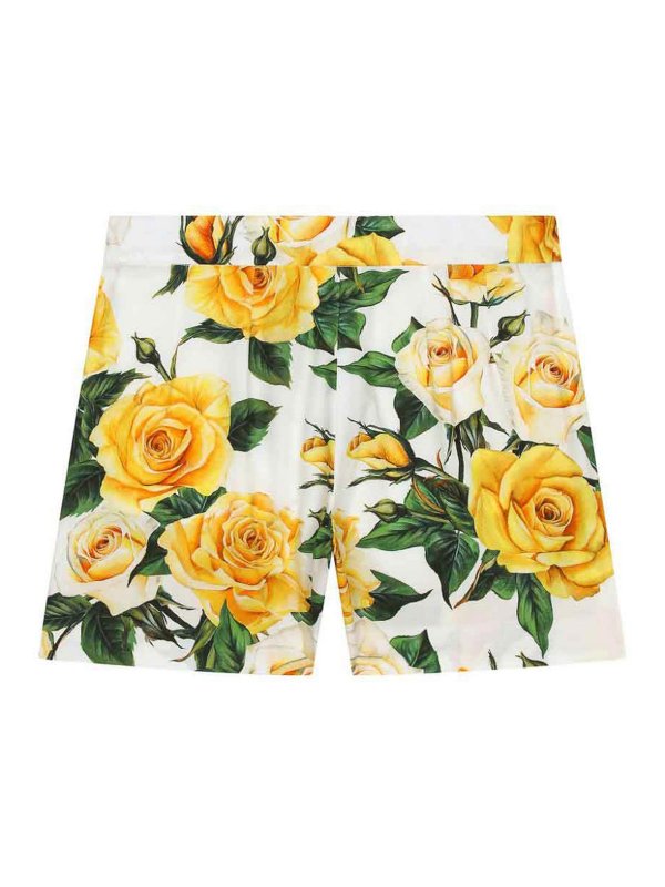 DOLCE & GABBANA: トラウザーショーツ online - ショートパンツ - マルチカラー