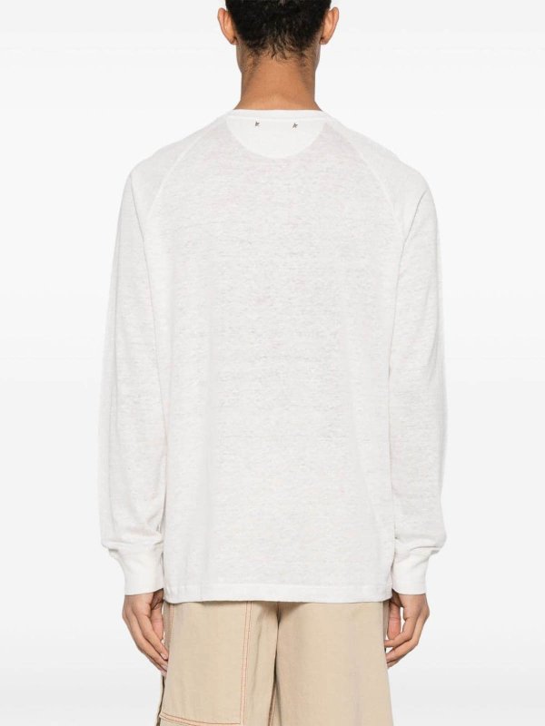 GOLDEN GOOSE: Camisetas online - Camiseta - Blanco