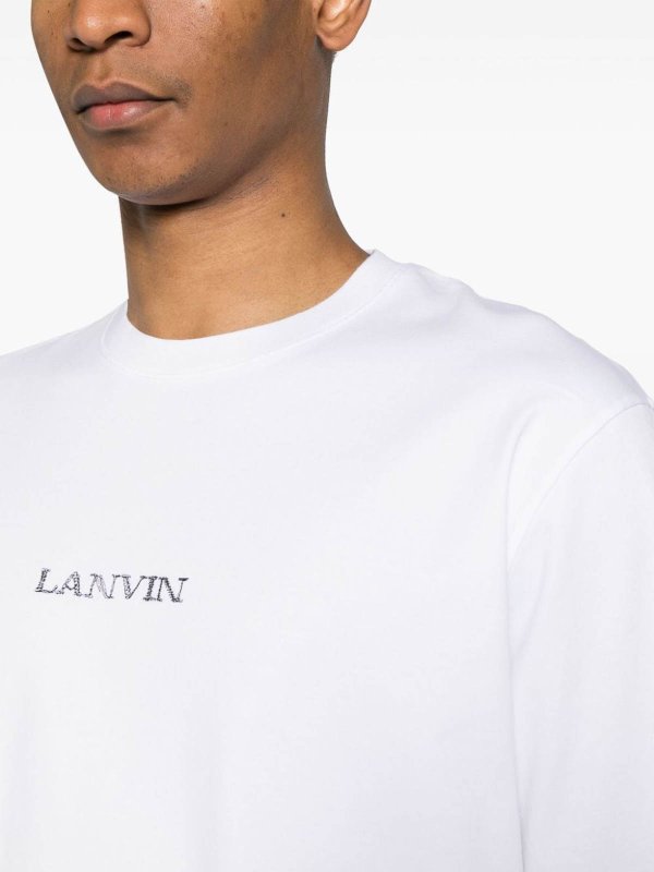 The Best Shops LANVIN: T-shirts - T-Shirt - Weiß