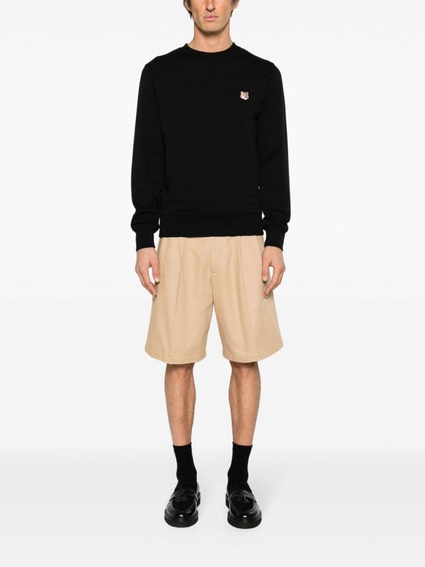 Fox Patch Sweatshirt shop online: MAISON KITSUNÉ
