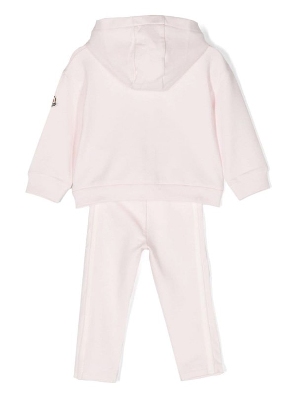 MONCLER: スウェットパンツ online - トラックスーツ ボトムス - ヌードカラー