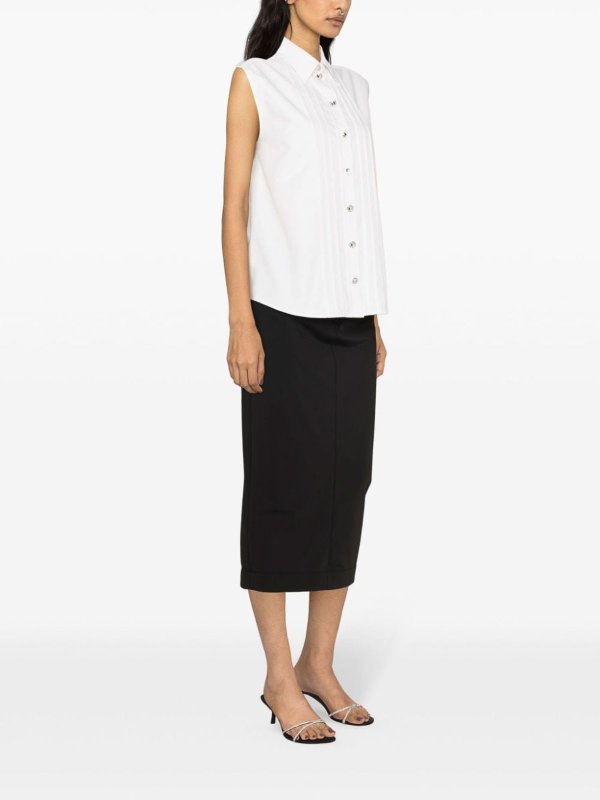 シャツ - 白 shop online: MOSCHINO