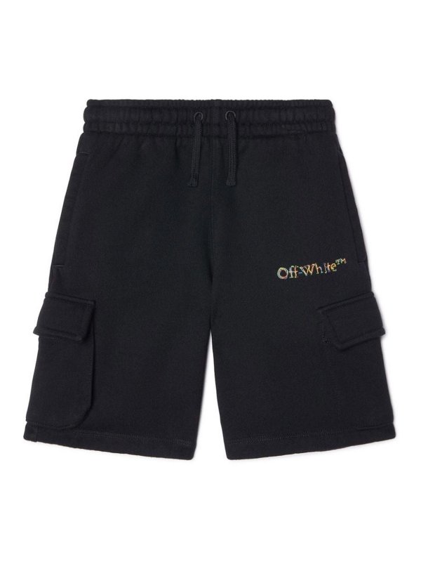 OFF-WHITE: pantaloni shorts - shorts da tuta