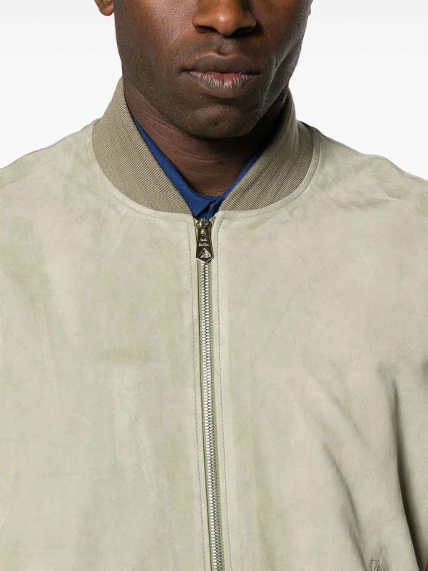 Suede Bomber Jacket shop online: PAUL SMITH