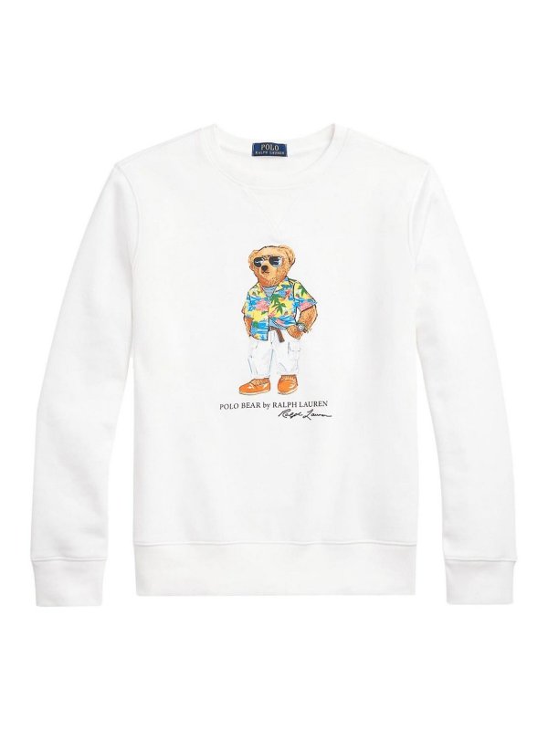 POLO RALPH LAUREN: Sweatshirts & Sweaters - Teddy Bear Print Sweatshirt