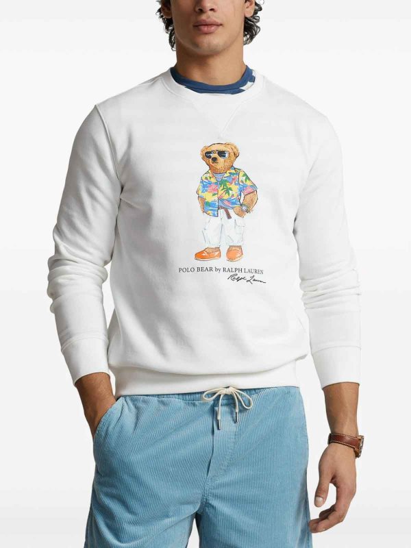 POLO RALPH LAUREN: Sweatshirts & Sweaters online - Teddy Bear Print Sweatshirt