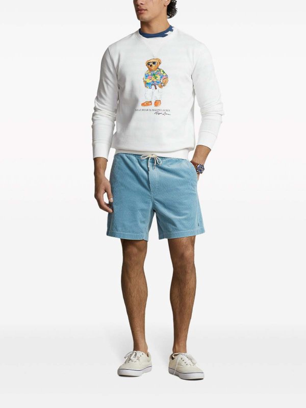 Teddy Bear Print Sweatshirt shop online: POLO RALPH LAUREN