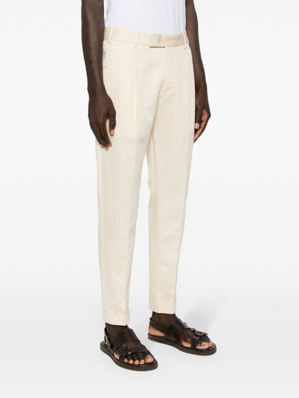 The Best Shops PT TORINO: カジュアルトラウザー - カジュアルパンツ - クリーム