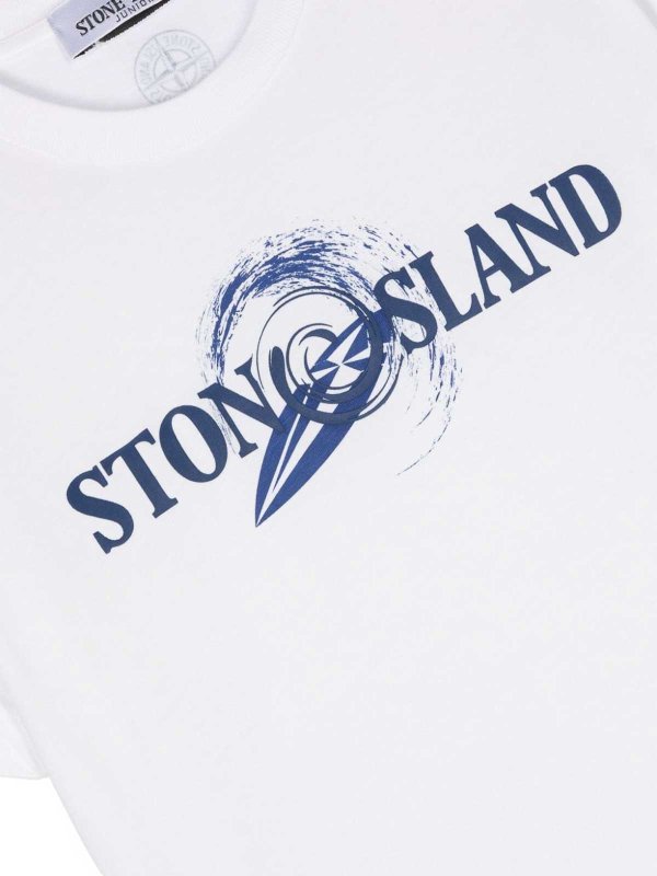 STONE ISLAND: Tシャツ online - Tシャツ - 白
