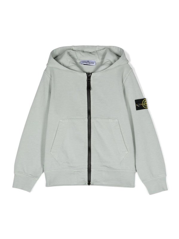 STONE ISLAND: スウェット＆セーター - スウェットシャツ/セーター - グレー