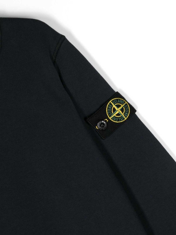 The Best Shops Stone Island Junior: クルーネック - クルーネック - ブルー