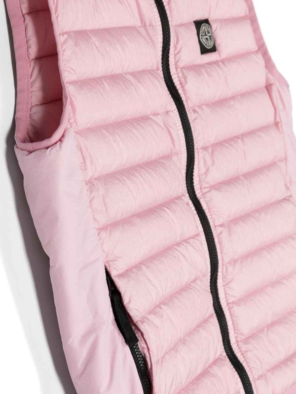 Stone Island Junior: ベスト online - ベスト - ヌードカラー