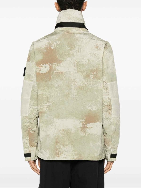 カジュアルジャケット - ベージュ shop online: STONE ISLAND