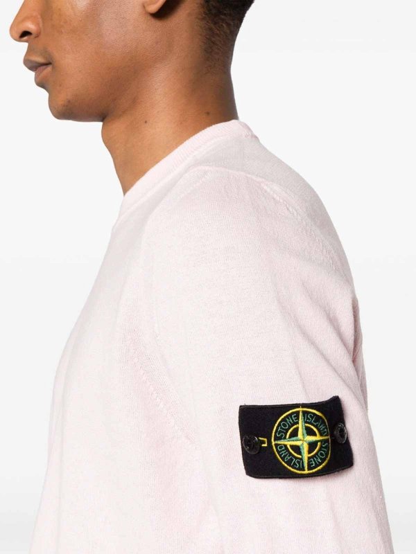 STONE ISLAND: t-shirts online - T-Shirt With Patch
