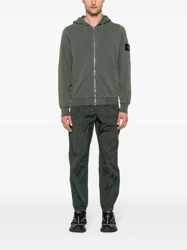 STONE ISLAND: Felpe e maglie online - Felpa Con Zip
