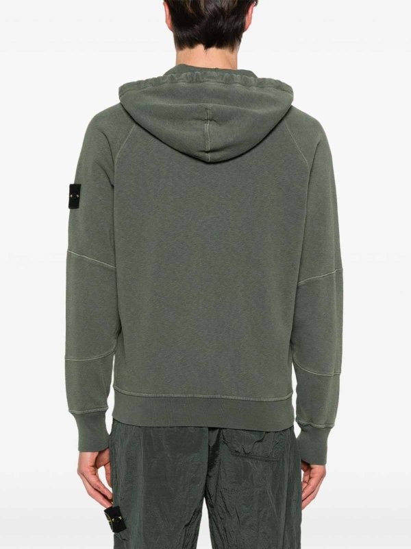 STONE ISLAND buy online Felpa Con Zip