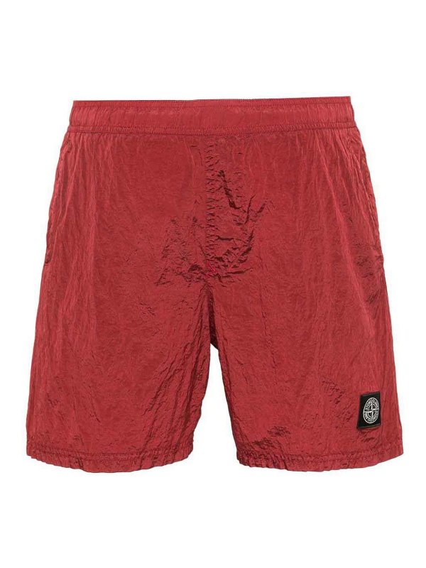 STONE ISLAND: Badeanzüge - Badeanzug - Rot