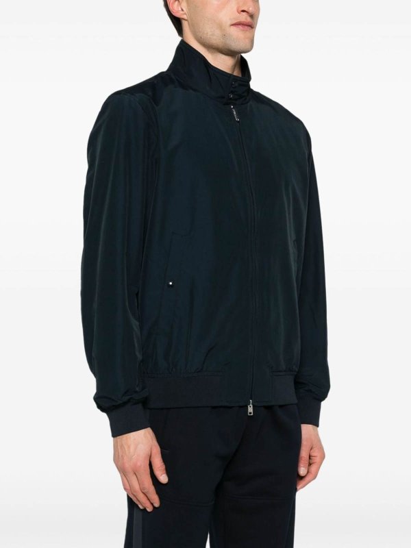 WOOLRICH: bombers online - Logo Patch Bomber Jacket