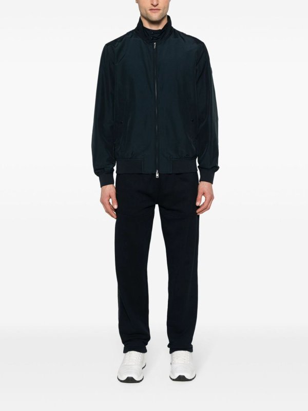 Logo Patch Bomber Jacket shop online: WOOLRICH