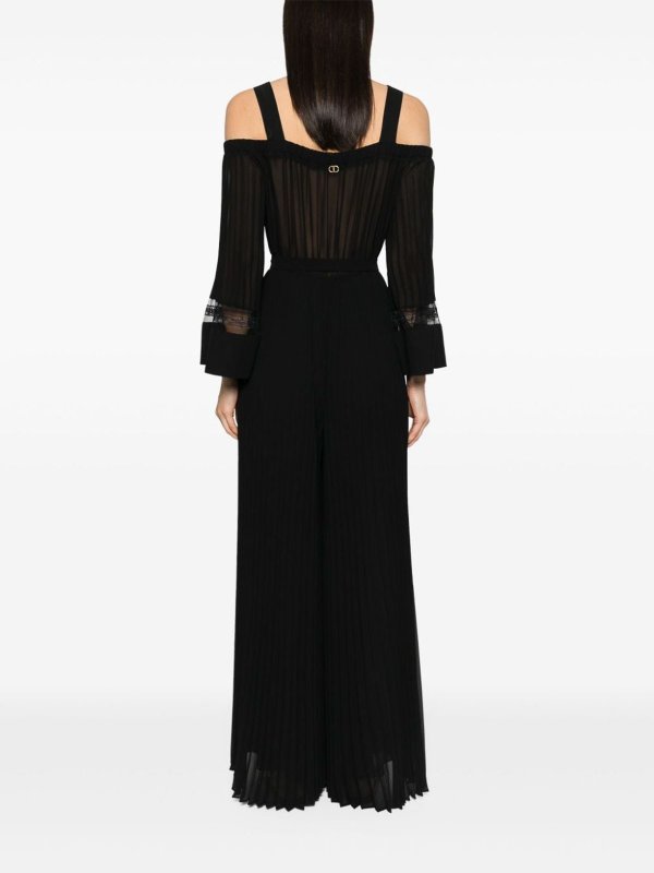 The Best Shops TWINSET: jumpsuits - Lace Detail Jumpsuit