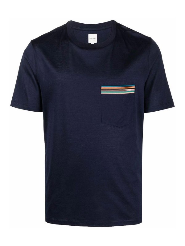 PAUL SMITH: T-shirts - T-Shirt - Blau