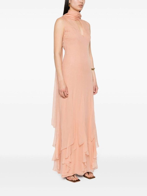 ALBERTA FERRETTI: abiti al ginocchio online - Vestito con mantello