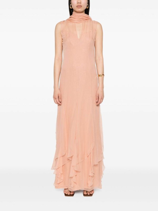 ALBERTA FERRETTI buy online Vestito con mantello