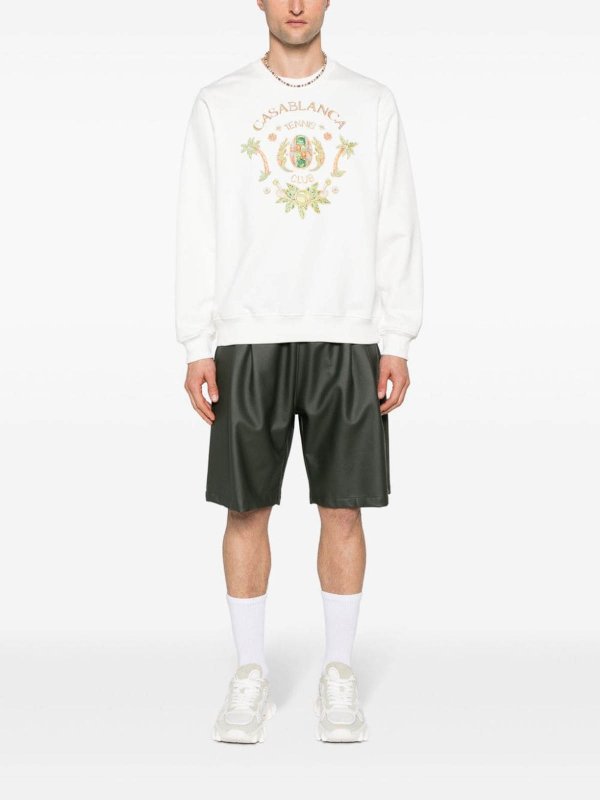 The Best Shops CASABLANCA: Sudaderas y suéteres - Sudadera - Blanco