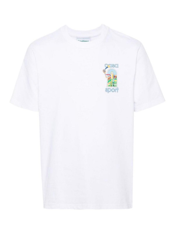 CASABLANCA: Camisetas - Camiseta - Blanco